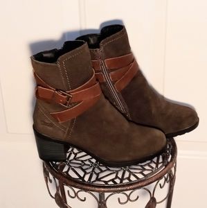 Cougar Women's Brown Suede Boots, Waterproof Impermeable, Arvida, Sz 6